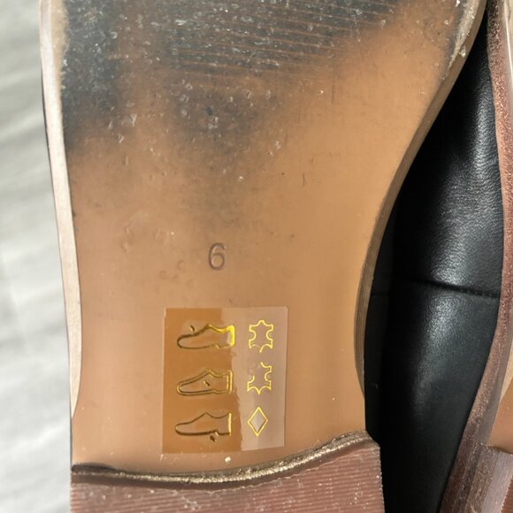 Madewell "The Alex Loafer in Leather" and Suede - Women's 6 - Picture 8 of 8